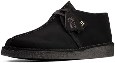 Amazon.com | Clarks Men's Lugger Boot Black Waxy Leather 7.5